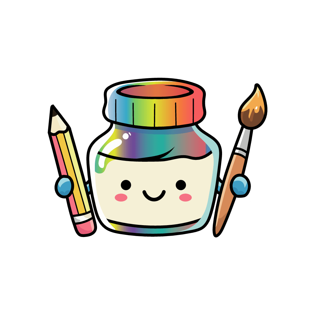 Inky, the Little Ink Club ink jar